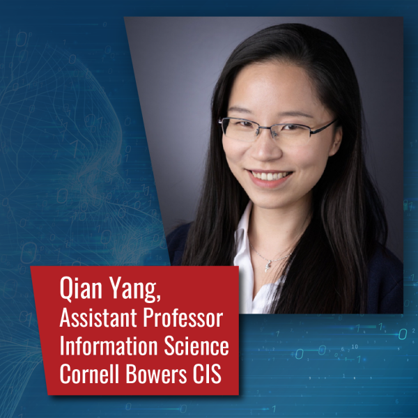 Yang Named Schmidt Futures AI2050 Fellow | Cornell Computing And ...